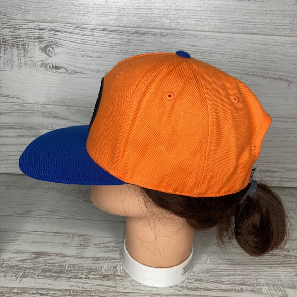 Dragon Ball Z Embroidered Hat Cap Snap Back Blue Orange Anime Adjustable Goku. - Picture 3 of 6